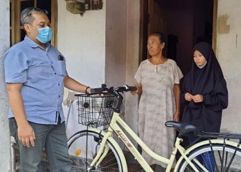 Donasi Sepeda Untuk Putri