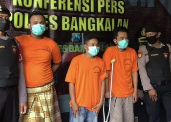 Polisi Meringkus Komplotan Pencuri Motor di Bangkalan