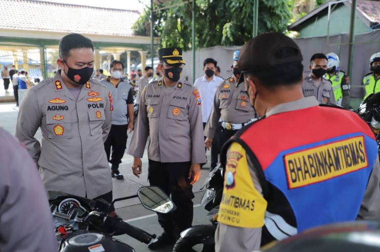 Motor Anggota Babhinkamtibmas Diperiksa Kapolres