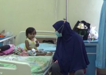 Pasien Balita Terserang Diare di RSUD Bangkalan Membeludak