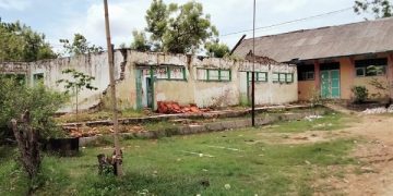 Potret Sekolah Rusak di SDN 2 Serabi Timur Kecamatan Modung, Bangkalan. Foto: Bacaini/Rusdi