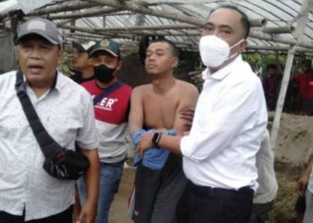 Usai Membunuh, Naim Diikat Dengan Tambang