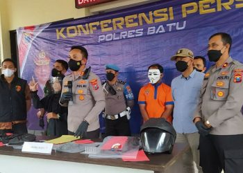 Pria Penodong Pistol di Batu Pernah Tembak Polisi