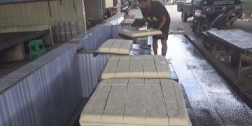 Industri tahu di Jombang. Foto: Bacaini/Syailendra