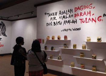 Seniman Kota Batu Gelar Pameran Solidaritas Konflik Wadas