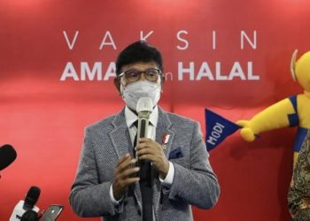 Menteri Kominfo Johnny G. Plate. Foto: Biro Humas Kementrian Kominfo.