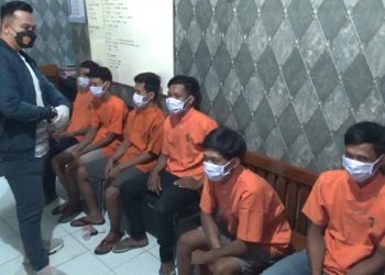 8 Pelaku Pengeroyokan Sadis di Nganjuk Ditangkap Polisi