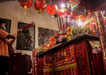 Kelenteng Tjoe Tik Kiong Tulunggung Rayakan Imlek Tanpa Cap Go Meh