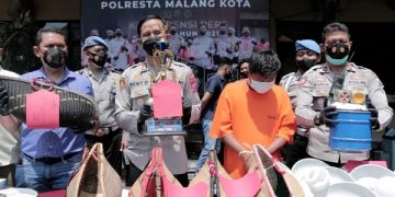 Judi Sabung Ayam di Kota Malang Digrebek Polisi