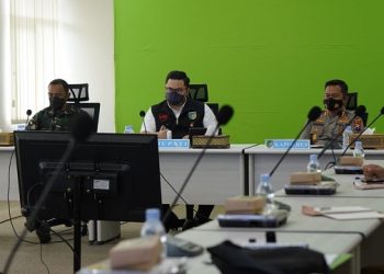 Covid Naik, Bupati Dhito Hidupkan Kembali Kampung Tangguh