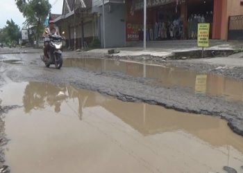 Ratusan Kilometer Jalan Rusak, Warga Jombang Mengeluh