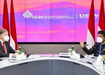 Menkominfo Bahas Kerja Sama Satelit Bersama Dubes Inggris