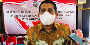 Habib Muhammad Ali Ridha, anggota DPR RI Komisi VIII saat berkunjung ke Bangkalan. Foto: Bacaini/Rusdi