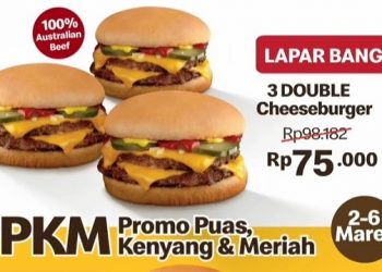 Tinggal Sehari, Promo Cheese Burger di McDonald’s