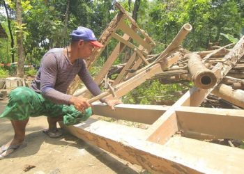 Pasca Didatangi Mas Dhito, Rumah Warga Manyaran Dibangun