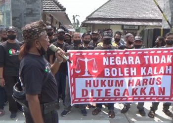 Massa Tuntut Pelaku Pencabulan Santri Jombang Ditangkap