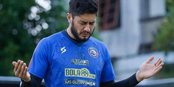 Pemain Arema Adilson Maringa.  Foto: Arema FC
