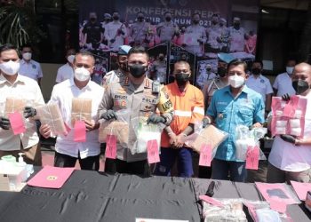 Residivis Narkoba Kelas Kakap di Malang Diringkus Polisi