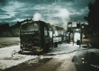 Sopir Bus Al Mubarok Yakin Mesin Sehat Sebelum Terbakar