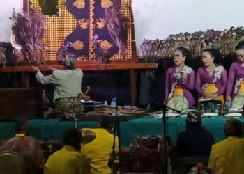 Wayang Krucil Ramaikan Hari Jadi Kabupaten Kediri ke-1218