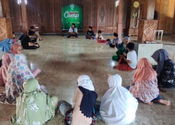 Serunya Ramadhan Camp di Masjid Joglo Kediri