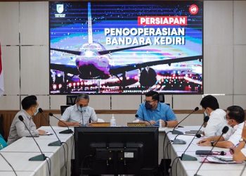 Mas Dhito Minta PDAM Memasok Air Bersih Bandara Kediri
