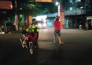 Razia Knalpot Brong, Sejumlah Pemuda Berusaha Kabur