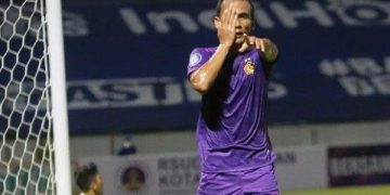 Faris Aditama saat membela Pesik Kediri musim lalu. Foto: Ist