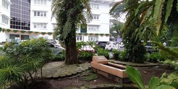 Makam Mbah Ginah di Balai Kota Malang. Foto:Bacaini/A.Ulul