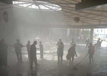 Hotel Crown Victoria Tulungagung Terbakar
