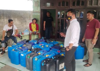 7 Ribu Liter Miras Diamankan di Wates, Cukup Untuk Mabuk Orang Sekampung