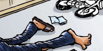 Ilustrasi kekerasan di jalan.