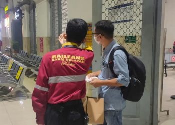 Angkutan Lebaran, 5.261 Penumpang Turun di Stasiun Kediri