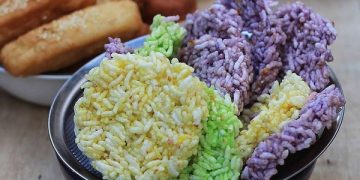 Rengginang, salah satu jajanan jadul saat Idul Fitri. Foto: IG @natz.mei