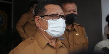 Bupati Tulungagung, Maryoto Birowo mengimbau agar masyarakat tetap menjaga pola hidup sehat. Foto: Bacaini/Setiawan