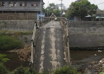 Pemkab Tulungagung Tak Kunjung Perbaiki Jembatan Suwaru