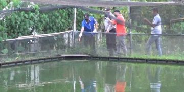 Kasus ke 10 orang ditemukan meninggal di kolam ikan di Tulungagung. Foto: Polsek Ngunut