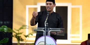 Wali Kota Kediri saat hadir dalam kegiatan IKPM Gontor Cabang Kediri. Foto: Ist