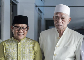 Lebaran, Cak Imin Sowan Kiai Anwar Mansur dan Kiai Nurul Huda Djazuli