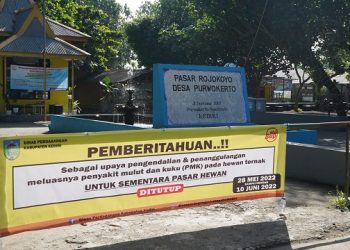 Meski Berat, Bupati Kediri Tetap Menutup Pasar Hewan