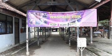 Salah satu pasar hewan di Kota Kediri yang dilakukan penutupan. Foto: Ist