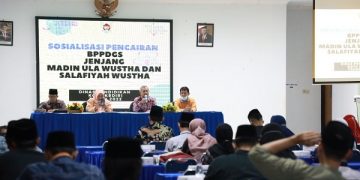 Kegiatan sosialisasi pencairan BPPDGS Dinas Pendidikan Kota Kediri. Foto: Ist