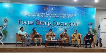 FGD Ekonomi Pasca Pandemi Daerah Selingkar Wilis di Balai Kota Kediri. Foto: Ist