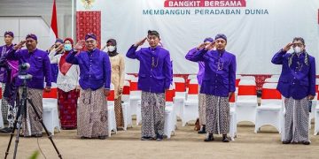 Upacara Hari Lahir Pancasila di Balai Kota Kediri. Foto: Ist