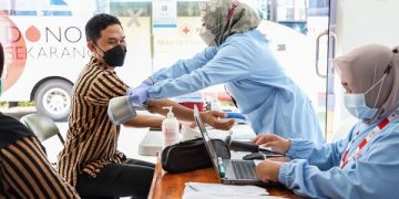 Kegiatan donor darah di RSUD Kilisuci. Foto: Ist