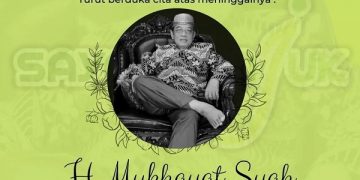 Kabar meninggalnya H. Imam Mukhayat Syah. Foto: akun IG @sayanganjuk