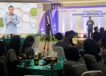 Wali Kota Kediri Apresiasi Project Peserta Magang Merdeka