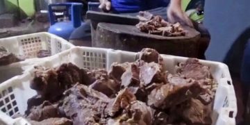 Ilustrasi daging sapi. Foto tidak terkait berita. Foto: Bacaini/Syailendra