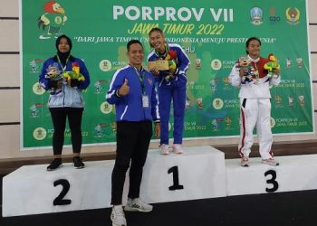 Atlet Porprov Kota Kediri Kantongi 20 Medali Emas