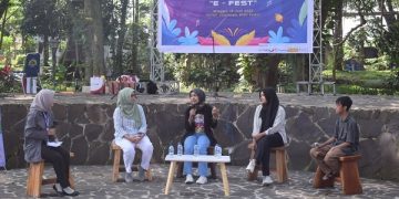 Festival English Massive atau E-Fest Mahasiswa Magang Merdeka Pemkot Kediri. Foto: Ist